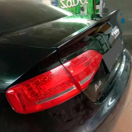 Лип спойлер на кромку багажника для AUDI А4 (2007-2011) купить недорого с доставкой в Магнитогорск
