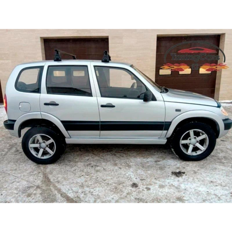 Молдинги на двери старого образца для Chevrolet Niv@ купить недорого с доставкой в Магнитогорск