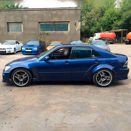 Накладки на стандартные крылья "Rocket bunny" +45мм для Lexus IS, Toyota Altezza купить недорого с доставкой в Магнитогорск