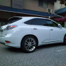 Молдинги на пороги "LX-Mode" для Lexus RX 350 (2008-2012) купить недорого с доставкой в Магнитогорск