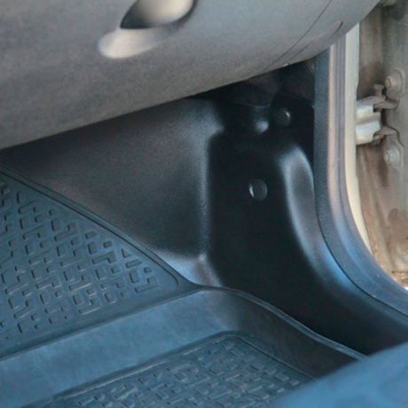 Накладки на ковролин передние "АртФорм" для Renault Duster (2015-н.в., рестайлинг), Nissan Terrano (2014-н.в.) 2 штуки купить недорого с доставкой в Магнитогорск