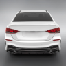 Бампер задний "Quant" для Hyundai Solaris (2017-2020) купить недорого с доставкой в Магнитогорск