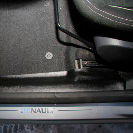 накладки на ковролин передние для renault sandero 2 (2014-2018 г.в.), renault logan ii с 2014 г.в., l@da XR@Y купить недорого с доставкой в Магнитогорск