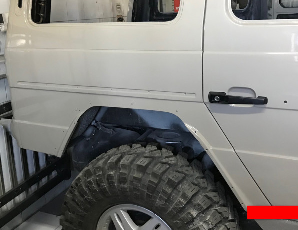 Крыло пластиковое, заднее левое (WRTAGR) для Mercedes G-Класс купить недорого с доставкой в Магнитогорск