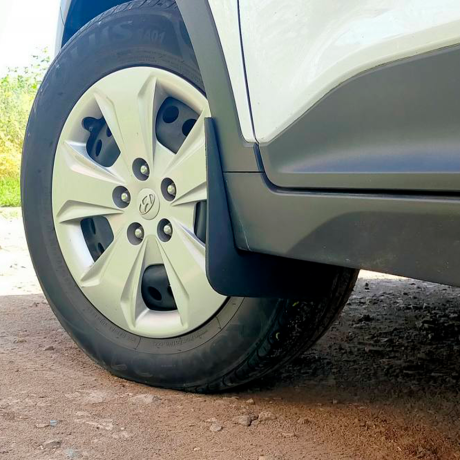 Брызговики ПЕРЕДНИЕ увеличенные (2 шт) HYUNDAI Creta 2016-2021 купить недорого с доставкой в Магнитогорск