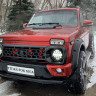 Решетка радиатора "TITAN" для B@3 2121, 21213, 21214, 2131 "L@DA 4x4" (без защитной сетки) RAPTOR купить недорого с доставкой в Магнитогорск