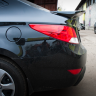 Спойлер высокий для Hyundai Solaris (2010-2016) купить недорого с доставкой в Магнитогорск