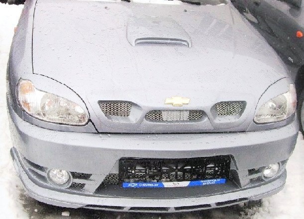 Решетка радиатора "Атланта" Chevrolet Lanos купить недорого с доставкой в Магнитогорск
