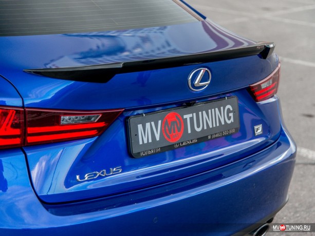 Спойлер на крышу багажника для Lexus IS III (2013-н.в.) купить недорого с доставкой в Магнитогорск