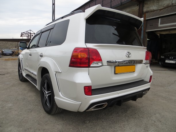 Бампер задний "Wald Black Bison" Toyota Land Cruiser 200 купить недорого с доставкой в Магнитогорск