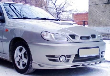 Накладка на капот "Атланта" Chevrolet Lanos купить недорого с доставкой в Магнитогорск