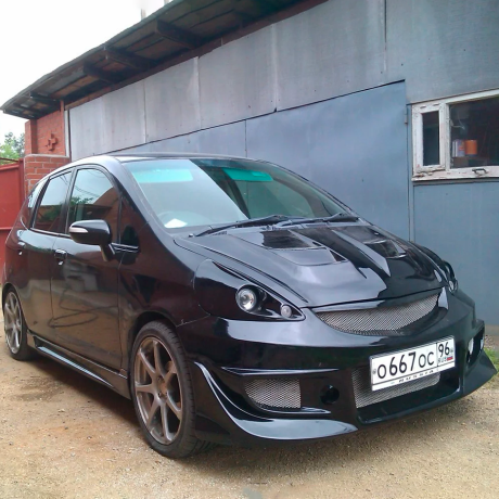 Маски под модульную оптику Hella для Honda Fit GD купить недорого с доставкой в Магнитогорск